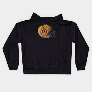 70' Redskins Football Helmet Kids Hoodie